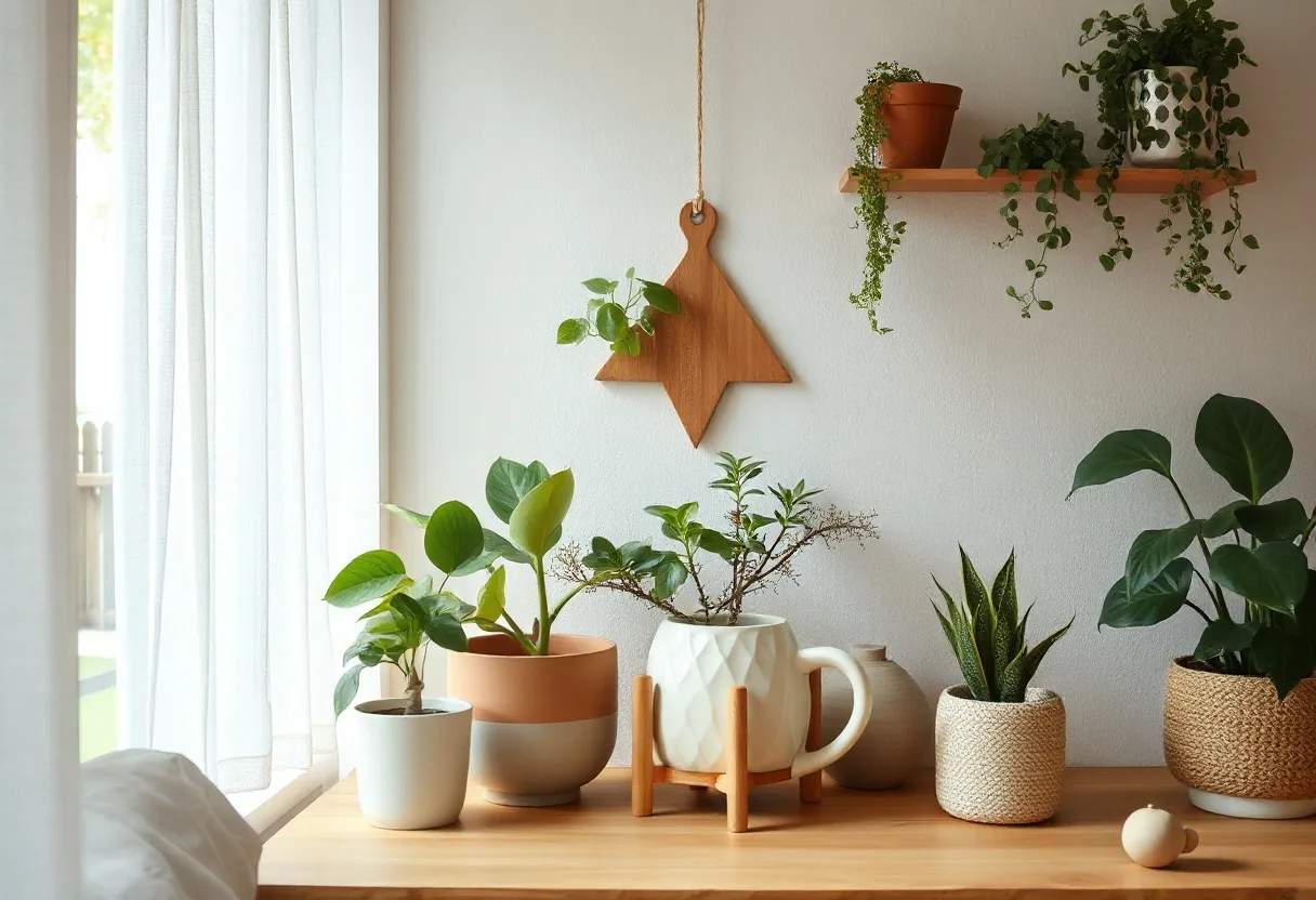 Hogar sostenible: decoración eco-friendly