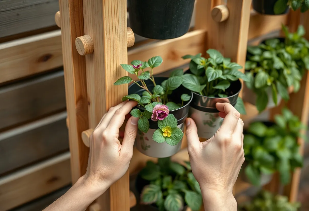 Cómo construir un jardín vertical paso a paso