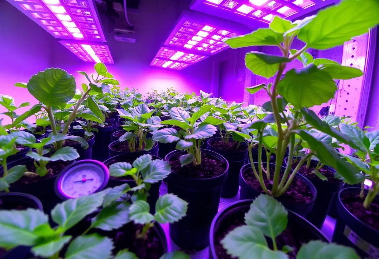 Cómo gestionar la temperatura y la luz en tu huerto hidropónico