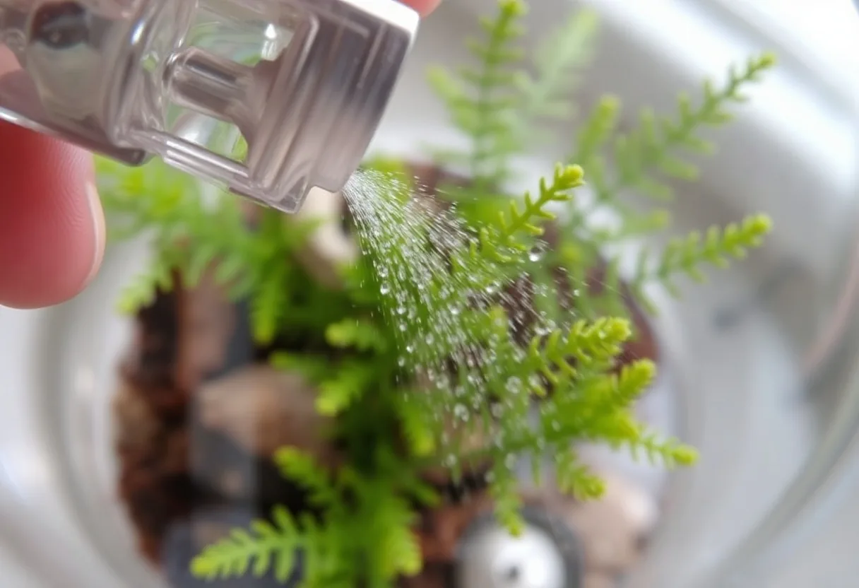 Cómo mantener la humedad adecuada en un terrario