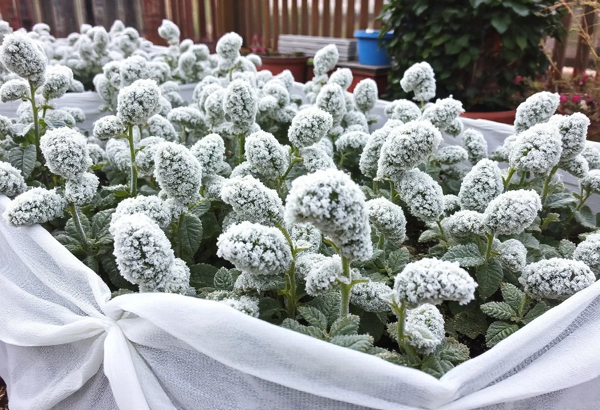 Cómo proteger tus plantas del frío y las heladas