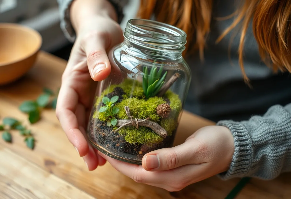 Cómo reciclar materiales para crear terrarios ecológicos