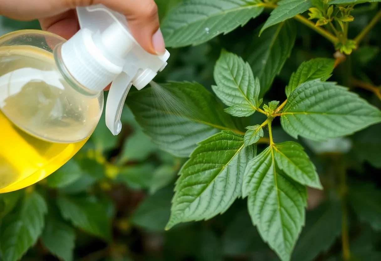 Cómo usar neem para el control de plagas en huertos