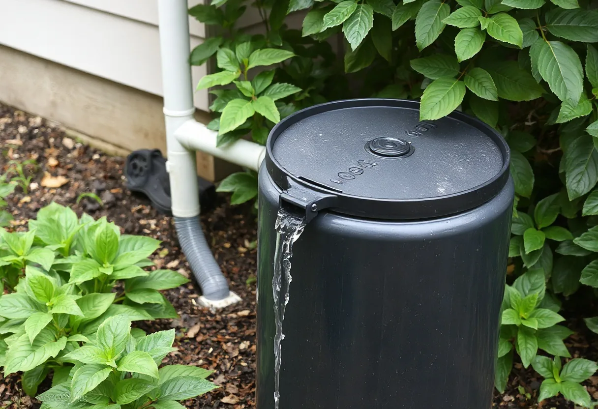 Consejos para la recolección de agua de lluvia en jardines sostenibles