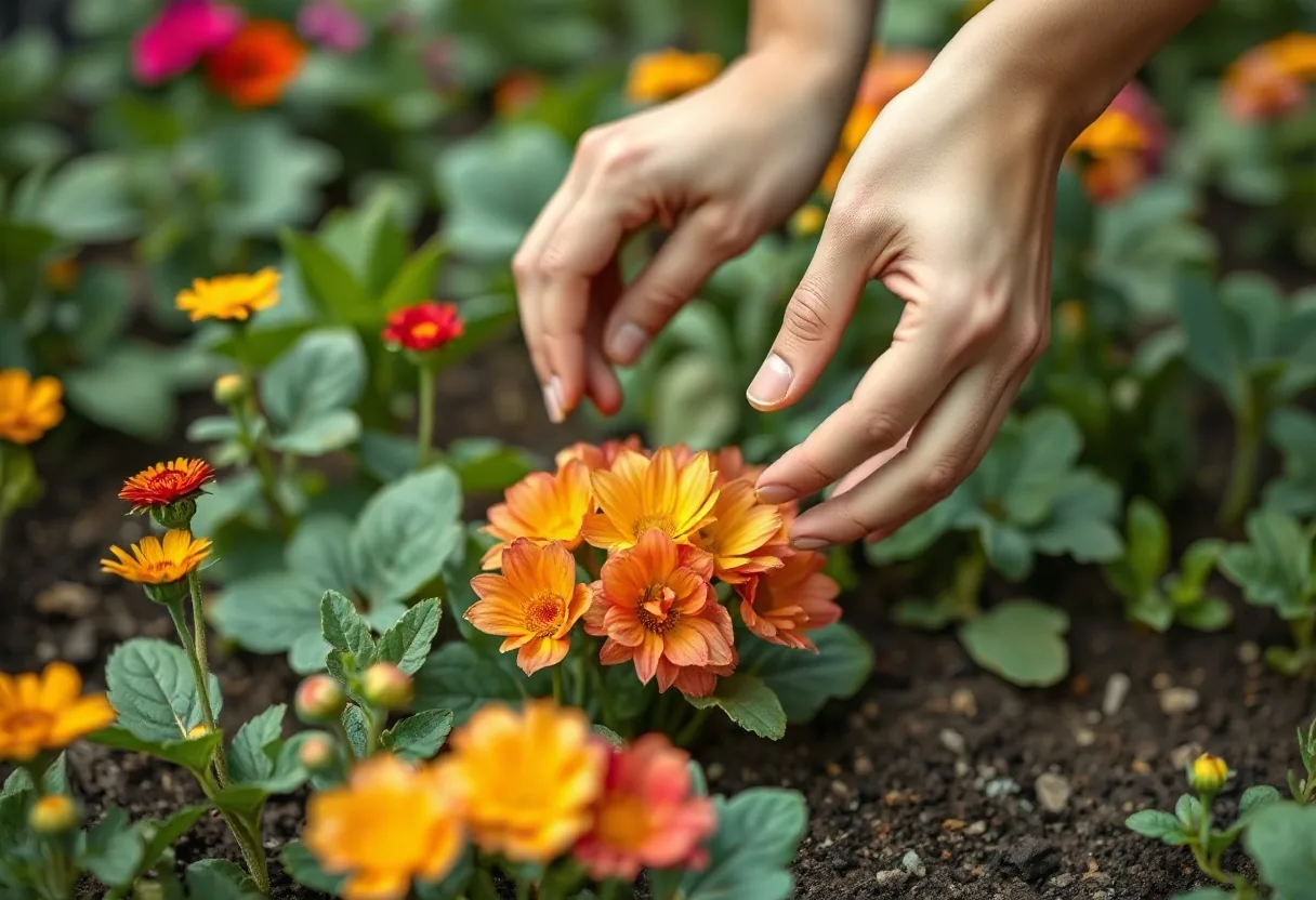 Guía para el cuidado y mantenimiento de flores comestibles
