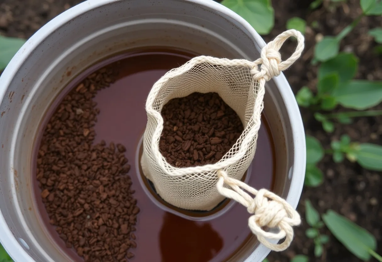 Guía para la preparación de té de compost