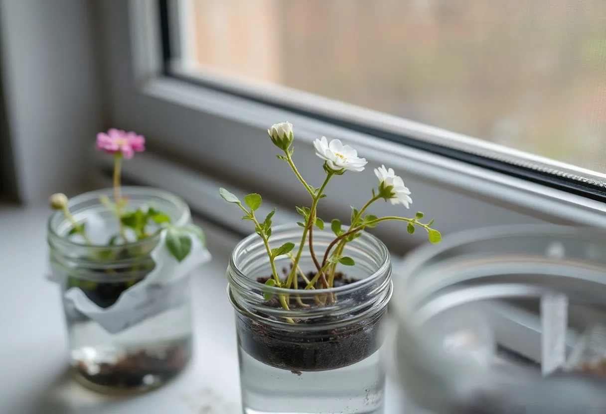 Guía para la propagación de flores comestibles por esquejes