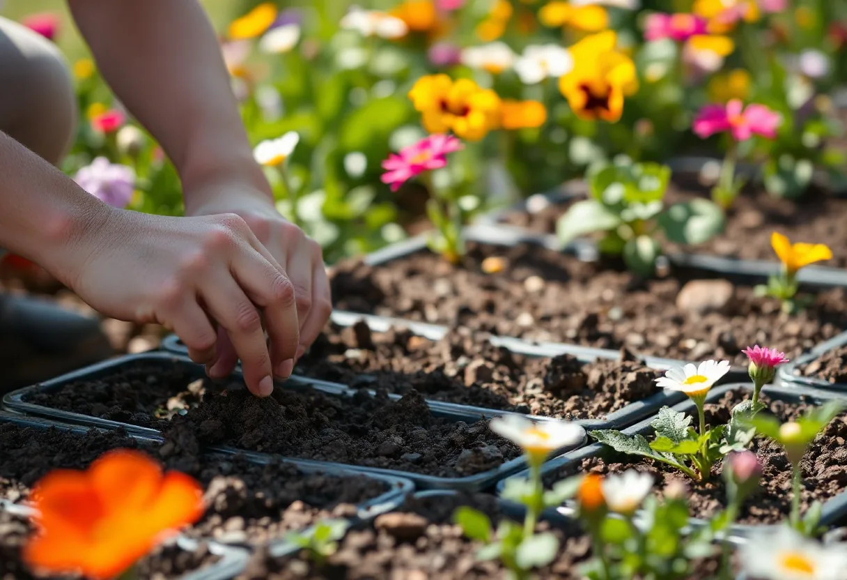 Guía para la siembra de flores comestibles en exteriores