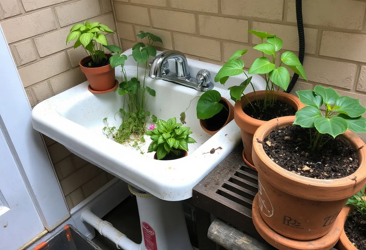 Huertos en escombros reciclados: Sostenibilidad y creatividad