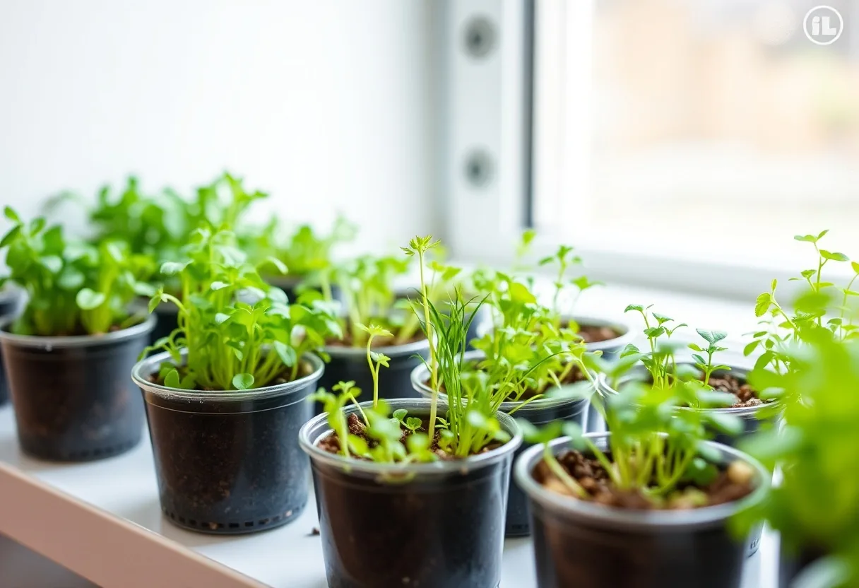 Las mejores plantas para microhuertos en interiores